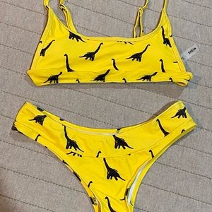 SHEIN dinosaur bathing suit